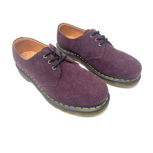 Dr. Doc Martens 1461 Duchess Corduroy Oxfords - Oxblood - LA004 Men's US 8